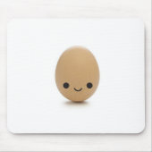 Glückliches kleines Ei Mousepad (Vorne)