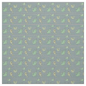 Glückliches kleines Narwhals Stoff (Muster)