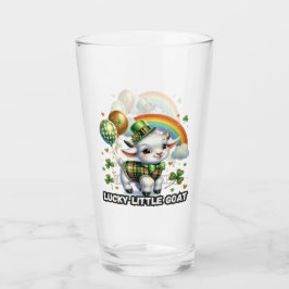 Glückliches kleines Ziegenböckchen - St. Patrick’s Glas