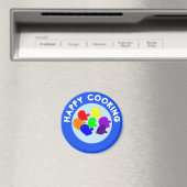 GLÜCKLICHES KOCHEN MAGNET (In Situ (Geschirrspüler))