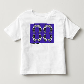 glückliches Kuh-T-Shirt für Kleinkinder Kleinkind T-shirt