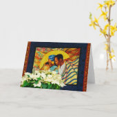 Glückliches Kwanzaa Karte (Gelbe Blume)