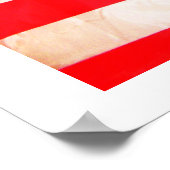 GLÜCKLICHES LABOR DAY FLAG Poster (Ecke)