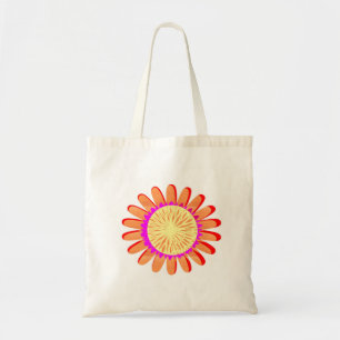 GLÜCKLICHES Lächeln SURYA SONNE Chakra Blume NVN28 Tragetasche
