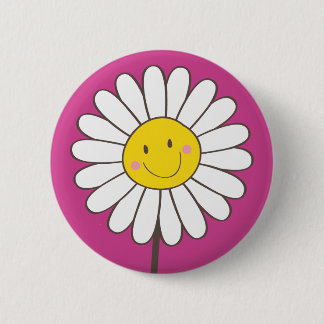 Glückliches lächelndes wunderliches button
