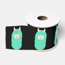 Glückliches Lama Emojis Ripsband