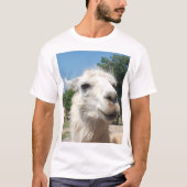 Glückliches Lama T-Shirt (Vorderseite)