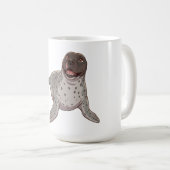 Glückliches Land Robbenbecher Kaffeetasse (VorderseiteRechts)