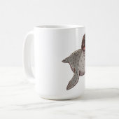 Glückliches Land Robbenbecher Kaffeetasse (Vorderseite Links)