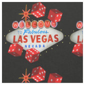 Glückliches Las Vegas-Gewebe Stoff (Nahaufnahme)