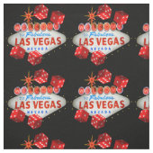 Glückliches Las Vegas-Gewebe Stoff (Muster)