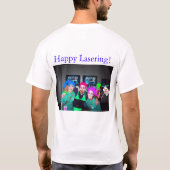 Glückliches Lasering T-Shirt (Rückseite)