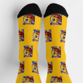 GLÜCKLICHES LEBEN SOCKEN (Oben)