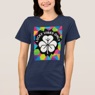 Glückliches Lehrer-Shirt, St. Patrick’s Day Lehrer Tri-Blend Shirt