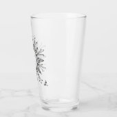 Glückliches Liter-Glas Glas (Links)