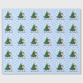 Glückliches Llamadays Geschenkpapier (Flach)