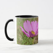 Glückliches Mantra Kosmos Blume Tasse (Links)