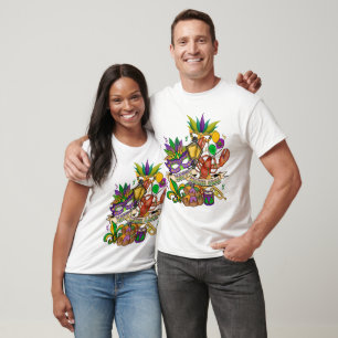 Glückliches Mardi Gras T-Shirt