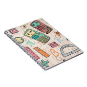 Glückliches Mathe Notizblock (Rechte Seite)