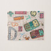 Glückliches Mathe Puzzle (Horizontal)