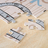 Glückliches Mathe Puzzle (Seite)