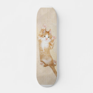 Glückliches Miezekatze-Skateboard Skateboard