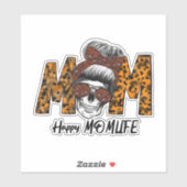Glückliches Momlife Halloween-Tag 2021 Aufkleber (Blatt)