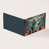 Glückliches Monster-Halloween-Party für Kinder (Vorderseite)