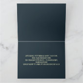 Glückliches Monster-Halloween-Party für Kinder Karte (Innenseite)