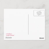 GLÜCKLICHES MUTTERTAG VON SHARON SHARPE POSTKARTE (Rückseite)