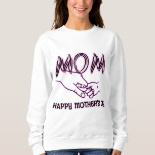 "Glückliches Muttertagsglühen: Feiern Sie Mama mit Sweatshirt