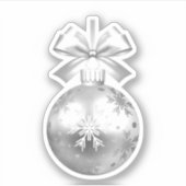 glückliches neues Jahr 2022 Ornament-Aufkleber Aufkleber (Vorderseite)