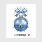 glückliches neues Jahr 2022 Ornament-Aufkleber Aufkleber (Blatt)