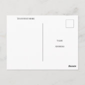 Glückliches neues Jahr 2025 Rosa Gold Grußkarte Postkarte (Rückseite)