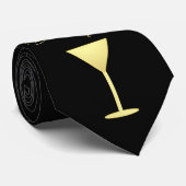 Glückliches neues Jahr - die Krawatte der Männer (Gerollt)