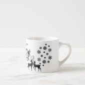 glückliches neues Jahr Espressotasse (Rechts)