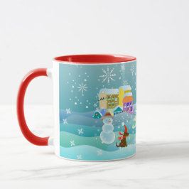 glückliches neues Jahr für Sie Tasse