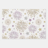 Glückliches Neues Jahr Geschenkpapier Set (Vorderseite 3)