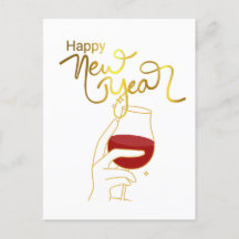 Glückliches neues Jahr in Gold