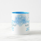 glückliches neues Jahr Tasse (Zentrum)