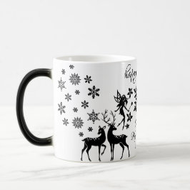 glückliches neues Jahr Verwandlungstasse