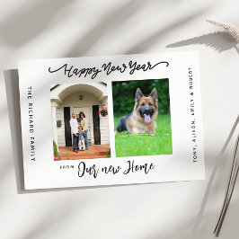 Glückliches neues Jahr, wir haben die bewegende An Ankündigung