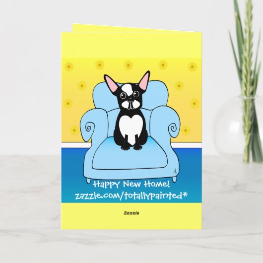 Glückliches neues Zuhause! Ankündigung (Rückseite)