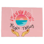 GLÜCKLICHES NEUJAHR 2023 GROßE GESCHENKTÜTE (Rückseite)