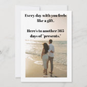 GLÜCKLICHES NEUJAHR 2025 GREETINGS Card Feiertagskarte (Rückseite)