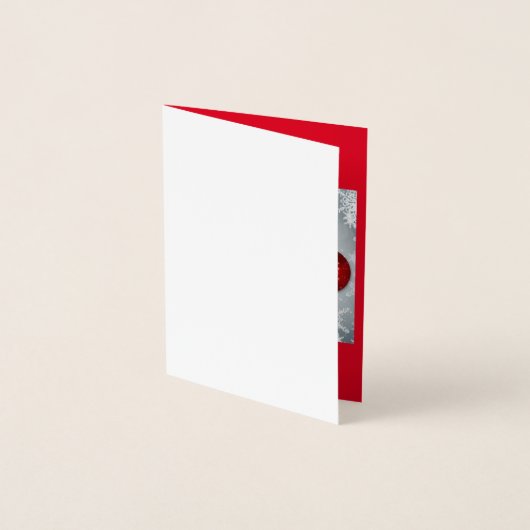 GLÜCKLICHES NEUJAHR FOLIENKARTE (Vorderseite)