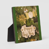 GLÜCKLICHES NEUJAHR FOTOPLATTE (Vorderseite)