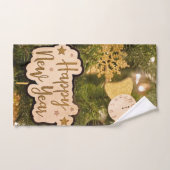 GLÜCKLICHES NEUJAHR HANDTUCH (Handtuch)