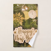 GLÜCKLICHES NEUJAHR HANDTUCH (Handtuch)