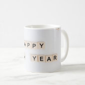GLÜCKLICHES NEUJAHR KAFFEETASSE (VorderseiteRechts)